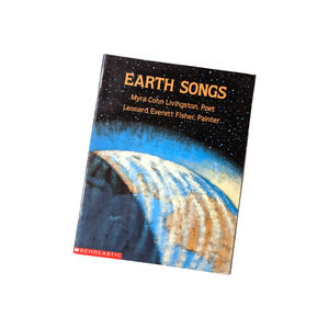 Earth Songs (1986) by Myra‎ Cohn Livingston Vintage Softcover Children's Book